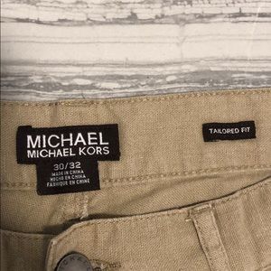 Men’s Michael Kors Linen Blend Pants
